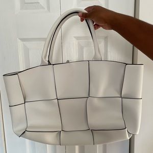 Nasty Gal White Tote Bag